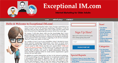 Desktop Screenshot of exceptionalim.com