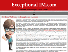 Tablet Screenshot of exceptionalim.com